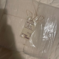 MUJI 無印　掛ふとんカバー シングル　リヨセルコットン二重ガーゼの画像
