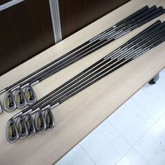 ゴルフクラブ アイアンセット TRANSAM TITAN FACE 3～9番、PW SW 9本セット FLEX R 中古 トランザム 苫小牧西店の画像