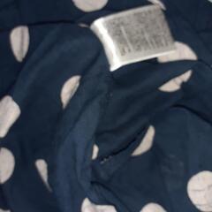 決定レディース洋服ドット柄チュニックコットン100パーセント ゆったりサイズインド製の画像