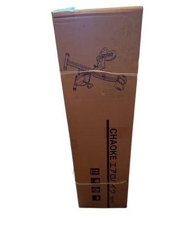 【新品未使用品】CHAOKEフィットネスバイク トレーニングバイク 静音 折りたたみ LCDディスプレイ＆心拍数メーター　コンパクト収