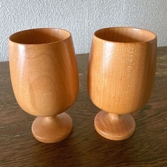 木製ワイングラス
