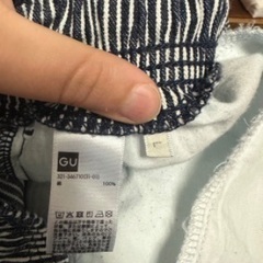 GU メンズシェフパンツ　Lサイズの画像