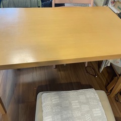 ダイニングテーブル　120×75×70
