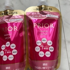 PRIOR プリオールモイスチャーリフトゲル105ml 詰め替え用×4個の画像