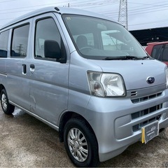 【支払総額16.8万円】h29年式サンバーバン（ハイゼットカーゴ）車検付き即日納車ok機関良好 エアコンバッチリ♩オススメ高年式軽バン！の画像
