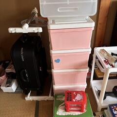 ハンガーラック４段収納の画像
