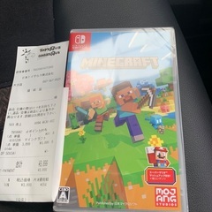 マインクラフト　Switch ソフト　新品未開封