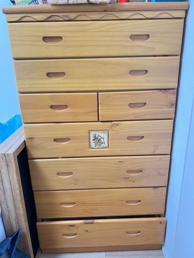 ニトリのタンス