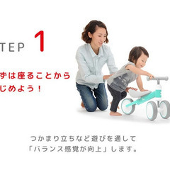 ides D-bike mini 三輪車 乗用玩具 おもちゃ ミントブルーの画像