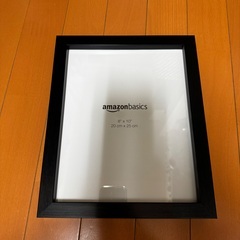 Amazonベーシック フォトフレーム 20×25cm ブラック 7点セット