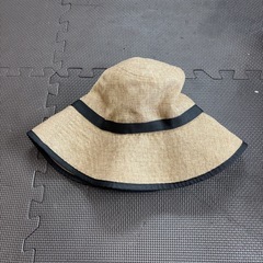 ハット　麦わら帽子風
の画像