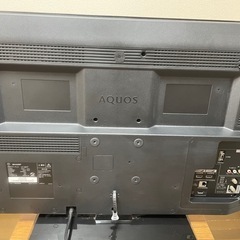 液晶テレビ　SHARP AQUOS の画像