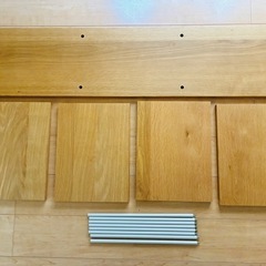 【無印良品】スタッキングシェルフ　追加3段　オーク材　の画像