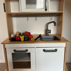 IKEAキッチンとボーネルンドなどのおままごとセット