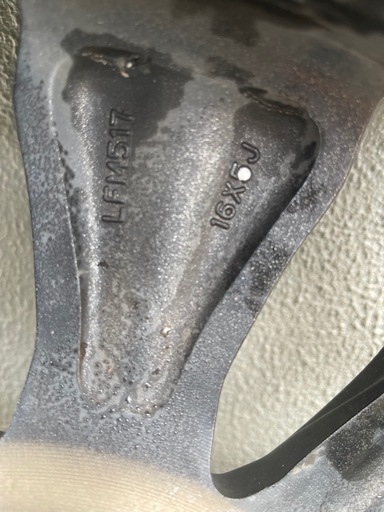 値下げしました軽自動車 16インチ 社外ホイール