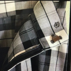 レプシムチェックフレアロングスカートの画像