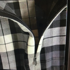 レプシムチェックフレアロングスカートの画像