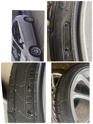 ⭐︎215/40R18！30系 プリウスなどに…18インチタイヤ溝山あり