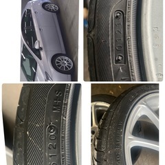 ⭐︎215/40R18！30系 プリウスなどに…18インチタイヤ溝山ありの画像