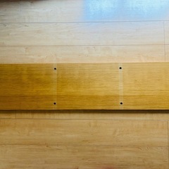 【無印良品】スタッキングシェルフ　追加3段　オーク材　の画像