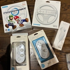 来週で処分！ニンテンドー　任天堂　Wii マリオ　マリオカート　ギャラクシー　ペーパー　ヌンチャクの画像
