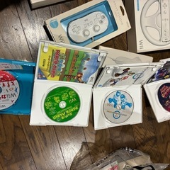来週で処分！ニンテンドー　任天堂　Wii マリオ　マリオカート　ギャラクシー　ペーパー　ヌンチャクの画像