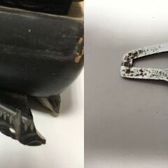 ♪AICHI TOKEI 愛知時計 30DAY 置時計 ゼンマイ式 手巻き ジャンク品 アンティーク レトロ (NF250525) 432-406の画像