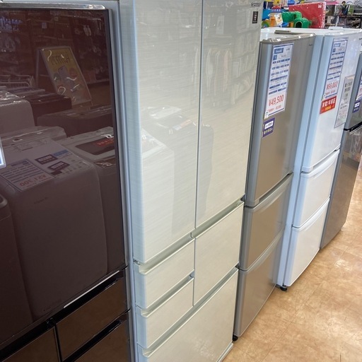 SHARP 6ドア冷蔵庫 2018年製　502ℓ