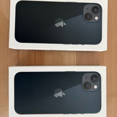 iPhone13の箱　2つ 