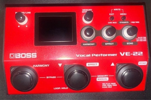 [早い者勝ち][最終値下]BOSS VE-22 vocal effector