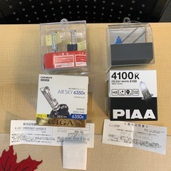 カーメイトHIDバーナー　PIAA（H3) 10系アルファード用に購入