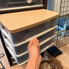 書類ケース3段の画像