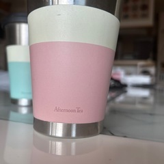 afternoon tea & thermo mug コラボ　保温マグ　2個セットの画像