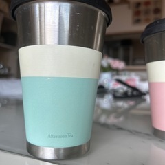 afternoon tea & thermo mug コラボ　保温マグ　2個セットの画像