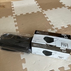 カインズ　黒マスク