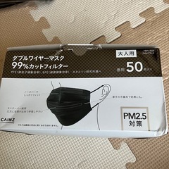 カインズ　黒マスクの画像