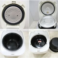 タイガー　IH　炊飯ジャー　tacook　炊きたて　3合炊き　JKU-A551　ホワイトW　0.54L　TIGER　一人暮らし　小容量　炊飯器　タクックの画像