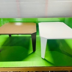 ローテーブル　折り畳み　2個セットの画像