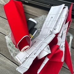 車　スエード生地　スプレー