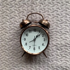 あげます❗️無料‼️ベルつき　目覚まし時計