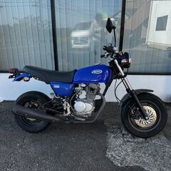 エイプ 100 前後 TypeD ディスクブレーキ換装 キャブ20φ XR80カム 社外JMCAマフラーの画像