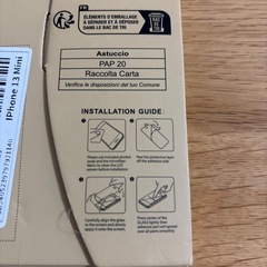 iPhone13mini画面フィルム　3枚入の画像