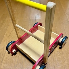 幼児用 手押し車　の画像