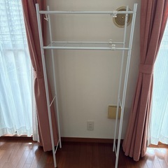 洗濯機物置きポール