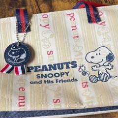 SNOOPYトートバッグ ランチバッグ
