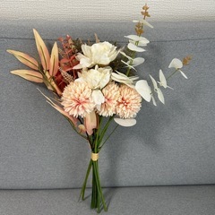 造花ブーケ(ピンク)