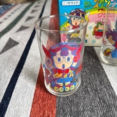 昭和　Dr.スランプアラレちゃんグラスの画像