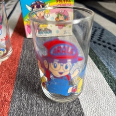 昭和　Dr.スランプアラレちゃんグラスの画像