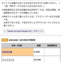 【中古_5/25朝まで現役】あると便利　ヘルシオ　型式AX-CA200-Rの画像