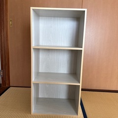 カラーボックス（白）
